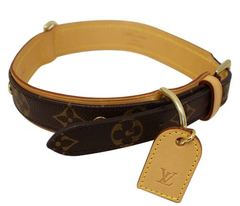 baxter collar louis vuitton|LOUIS VUITTON Monogram Baxter Dog Collar GM.